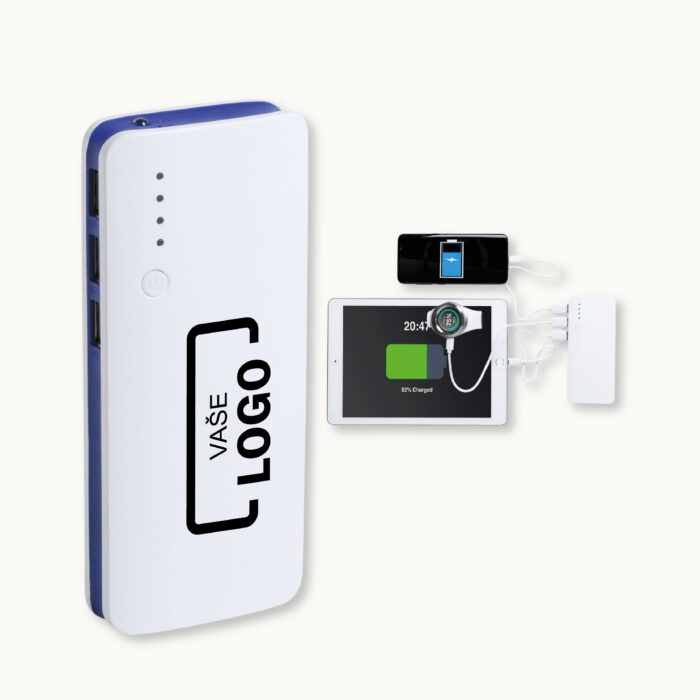 powerbanky 10 000 mAh s potiskem