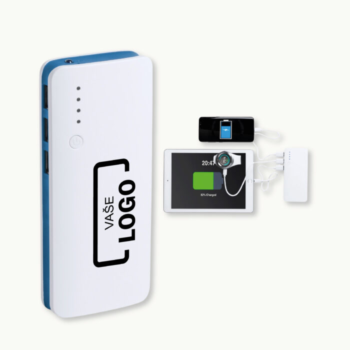 powerbanky 10 000 mAh s potiskem