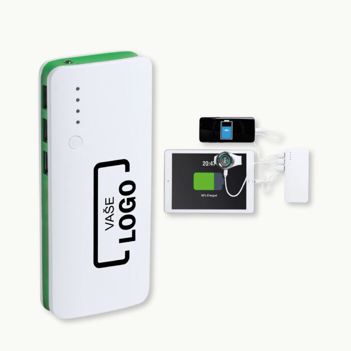 powerbanky 10 000 mAh s potiskem